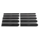 Magnetic Parallel Set, 100mm Length x 2.5mm Width, 15-32mm Height, 5 Pairs
