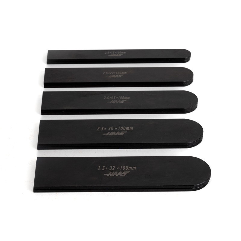 Magnetic Parallel Set, 100mm Length x 2.5mm Width, 15-32mm Height, 5 Pairs