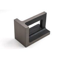 Суцільна прямокутна пластина, ручка з ластовицею, довжина 10 дюймів (150 мм) x ширина 5-1/2 дюйма (135 мм) x висота 7 дюймів (175 мм)