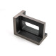 Solid Right Angle Plate, Handle Gusset, 10" (150mm) Length x 5-1/2" (135mm) Width x 7" (175mm) Height