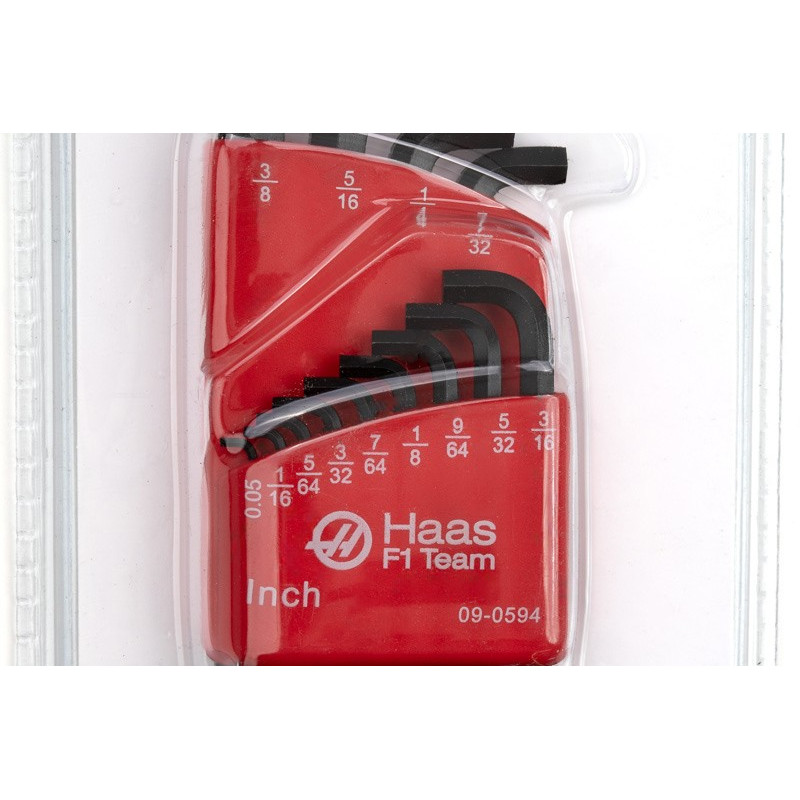 13-Piece, L-Key Ball End Stub Hex Wrench Set, 0.05" - 3/8"