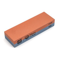 Sharpening/Lapping Stone, 150x50x25mm Rectangle, Aluminum Oxide, 500/1500 Grit