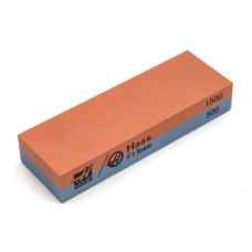 Точильний/притиральний камінь, прямокутник 150x50x25 мм, оксид алюмінію, зернистість 500/1500