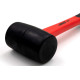 Haas 8oz / 0.5lb HI-Strength Rubber Mallet, TPR Grip