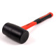 Haas 32oz / 2lb HI-Strength Rubber Mallet, TPR Grip