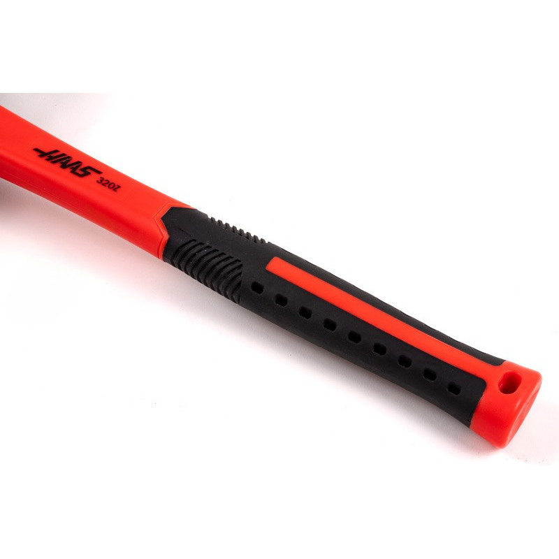 Haas 32oz / 2lb HI-Strength Rubber Mallet, TPR Grip