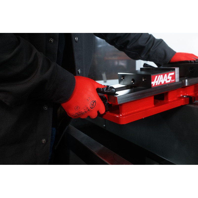 Рукавички трикотажні HPPE, стійкі до порізів, проколів та стирання, з нітриловим покриттям на долоні, 4331BX, XL - 1 пара