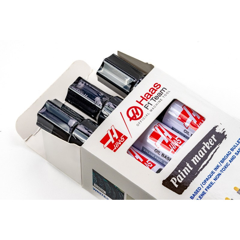 Фарба-ручка, чорна - упаковка з 6 штук