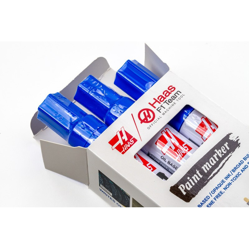 Фарба-ручка, синя - упаковка з 6 штук