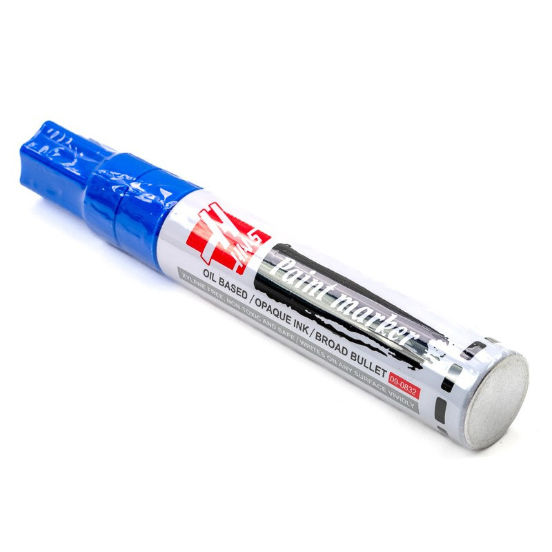 Фарба-ручка, синя - упаковка з 6 штук