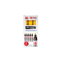 Paint Pen, Yellow - Pack of 6
