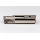 HIEX, 32mm Ø Indexable End Mill, 32mm Shank x 90° Lead Angle x 125mm Overall Length, 3 Flute, TSC