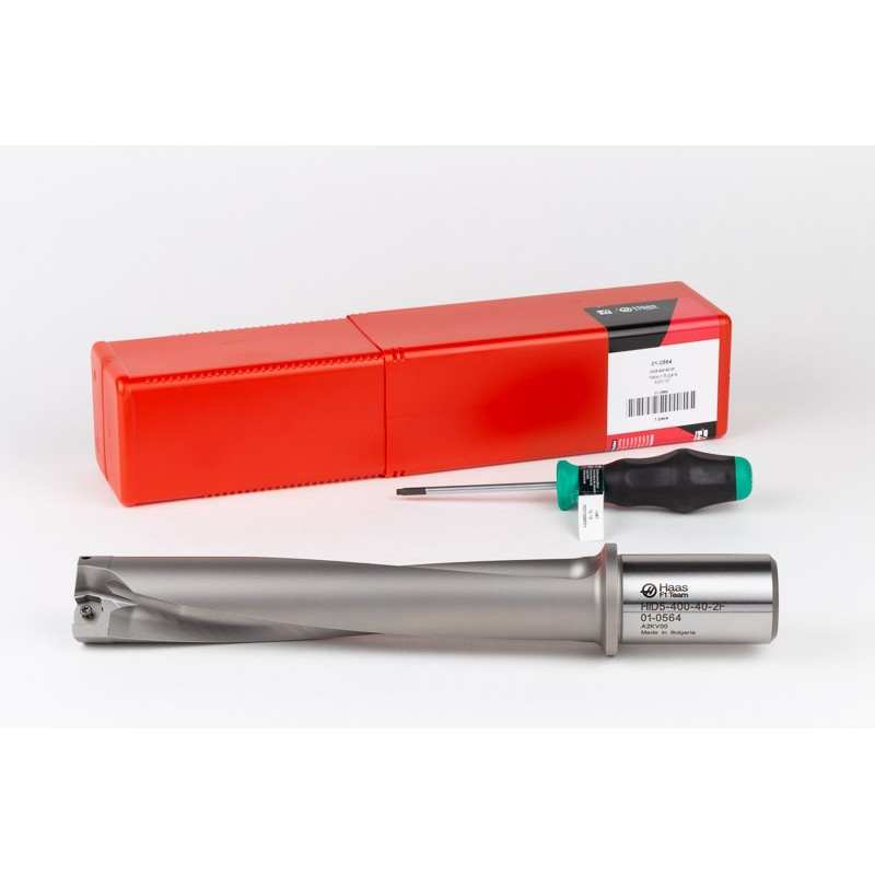 HID5, корпус свердла зі змінною різьбою Ø 40 мм, хвостовик 40 мм, 5XD, розмір пластини F, TSC