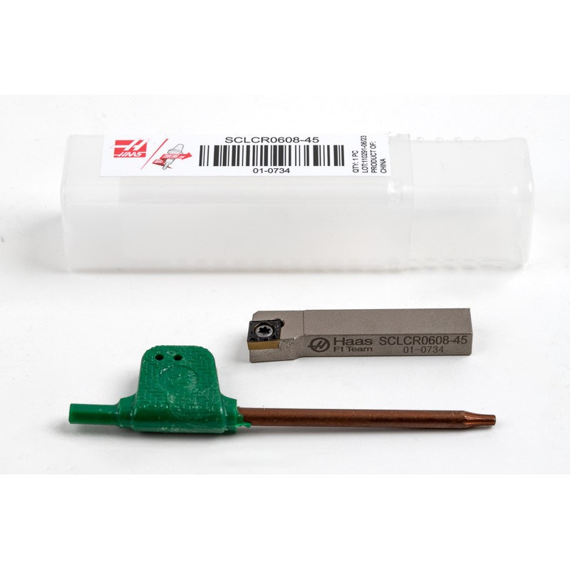 SDJCR0608, токарний інструмент для зовнішнього (OD) різця з прямокутним сталевим хвостовиком 6x8 мм, правий, з гвинтовим фіксатором