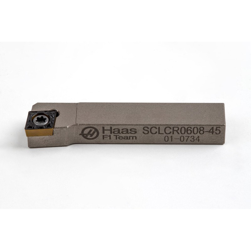 SDJCR0608, токарний інструмент для зовнішнього (OD) різця з прямокутним сталевим хвостовиком 6x8 мм, правий, з гвинтовим фіксатором