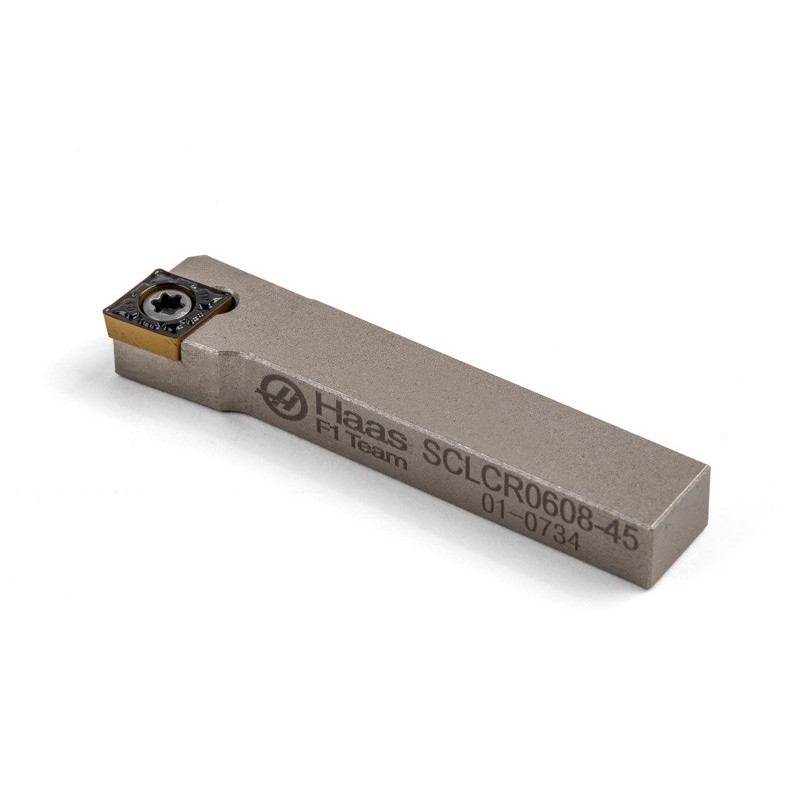 SDJCR0608, токарний інструмент для зовнішнього (OD) різця з прямокутним сталевим хвостовиком 6x8 мм, правий, з гвинтовим фіксатором