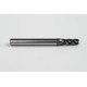 5mm Dia. Carbide End Mill, 4 Flute, Hyb. AlCrN Coated, 6mm Smooth Shank x 13mm LOC, 0.15mm Chamfer, HTPM