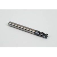 6mm Dia. Твердосплавная концевая фреза, 4 Flute, Hyb. AlCrN Coated, 6mm Smooth Shank x 13mm LOC, 0.2mm Chamfer, HTPM