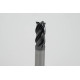 Твердосплавна кінцева фреза діаметром 12 мм, 4-зуба, гібридне покриття AlCrN, хвостовик Weldon 12 мм x 26 мм LOC, фаска 0,35 мм, HTPM