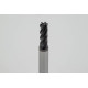5mm Dia. Carbide End Mill, 5 Flute, AlTiN Coated, 6mm Smooth Shank x 13mm LOC, 0.15mm Chamfer, HTM