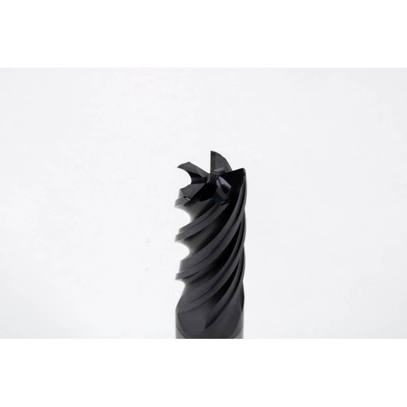 Твердосплавна кінцева фреза діаметром 12 мм, 5-зуба, покриття AlTiN, хвостовик Weldon 12 мм x 30 мм LOC, радіус 0,5 мм, високотемпературна