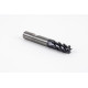 12mm Dia. Carbide End Mill, 5 Flute, AlTiN Coated, 12mm Weldon Shank x 30mm LOC, 1mm Radius, HTM