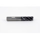 14mm Dia. Carbide End Mill, 5 Flute, AlTiN Coated, 14mm Weldon Shank x 30mm LOC, 1mm Radius, HTM