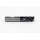 16mm Dia. Carbide End Mill, 5 Flute, AlTiN Coated, 16mm Weldon Shank x 32mm LOC, 3mm Radius, HTM