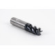 18mm Dia. Carbide End Mill, 5 Flute, AlTiN Coated, 18mm Weldon Shank x 32mm LOC, 1mm Radius, HTM