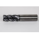 20mm Dia. Carbide End Mill, 5 Flute, AlTiN Coated, 20mm Weldon Shank x 40mm LOC, 1mm Radius, HTM