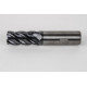 20mm Dia. Carbide End Mill, 5 Flute, AlTiN Coated, 20mm Weldon Shank x 40mm LOC, 1mm Radius, HTM