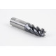 20mm Dia. Carbide End Mill, 5 Flute, AlTiN Coated, 20mm Weldon Shank x 40mm LOC, 3mm Radius, HTM