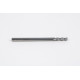 3mm Dia. Carbide End Mill, 3 Flute, Uncoated, 3mm Smooth Shank x 9mm LOC, 0.3mm Radius, HSAM2