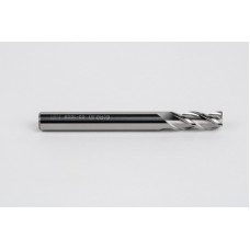 6mm Dia. Carbide End Mill, 3 Flute, Uncoated, 6mm Smooth Shank x 15mm LOC, 0.5mm Radius, HSAM2