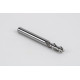 6mm Dia. Carbide End Mill, 3 Flute, Uncoated, 6mm Smooth Shank x 15mm LOC, 0.5mm Radius, HSAM2