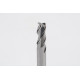 6mm Dia. Carbide End Mill, 3 Flute, Uncoated, 6mm Smooth Shank x 15mm LOC, 1mm Radius, HSAM2