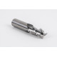 20mm Dia. Carbide End Mill, 3 Flute, Uncoated, 20mm Smooth Shank x 40mm LOC, 0.5mm Radius, HSAM2