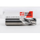 25mm Dia. Carbide End Mill, 3 Flute, Uncoated, 25mm Smooth Shank x 40mm LOC, 3mm Radius, HSAM2