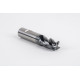 18mm Dia. Carbide End Mill, 4 Flute, Hyb. AlCrN Coated, 18mm Weldon Shank x 32mm LOC, 0.5mm Radius, HTPM