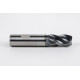 18mm Dia. Carbide End Mill, 4 Flute, Hyb. AlCrN Coated, 18mm Weldon Shank x 32mm LOC, 1mm Radius, HTPM