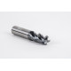 20mm Dia. Carbide End Mill, 4 Flute, Hyb. AlCrN Coated, 20mm Weldon Shank x 40mm LOC, 1mm Radius, HTPM