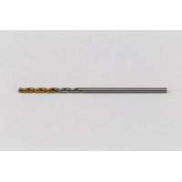 Кобальтовий свердлильний болт Ø 1,2 мм, кут вістря 135° x спіраль 30°, 2 канавки, покриття TiN - упаковка з 10 штук