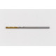 1.4mm Ø Cobalt Jobber Drill, 135° Point Angle x 30° Helix, 2 Flute, TiN Coated - Pack of 10