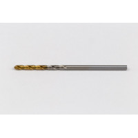 1.7mm Ø Cobalt Jobber Drill, 135° Point Angle x 30° Helix, 2 Flute, TiN Coated - Pack of 10