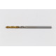 1.7mm Ø Cobalt Jobber Drill, 135° Point Angle x 30° Helix, 2 Flute, TiN Coated - Pack of 10