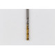 1.7mm Ø Cobalt Jobber Drill, 135° Point Angle x 30° Helix, 2 Flute, TiN Coated - Pack of 10
