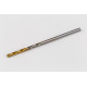 1.7mm Ø Cobalt Jobber Drill, 135° Point Angle x 30° Helix, 2 Flute, TiN Coated - Pack of 10