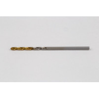 Кобальтовий свердлильний болт Ø 1,8 мм, кут вістря 135° x спіраль 30°, 2 канавки, покриття TiN - упаковка з 10 штук