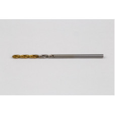 1.8mm Ø Cobalt Jobber Drill, 135° Point Angle x 30° Helix, 2 Flute, TiN Coated - Pack of 10