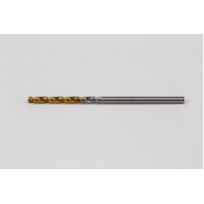 1.9mm Ø Cobalt Jobber Drill, 135° Point Angle x 30° Helix, 2 Flute, TiN Coated - Pack of 10